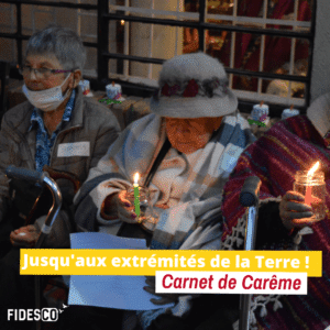 Un parcours de Carême Fidesco pour se préparer à Pâques avec les volontaires !
