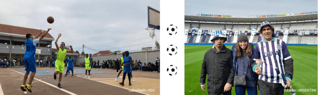 Le sport en mission humanitaire