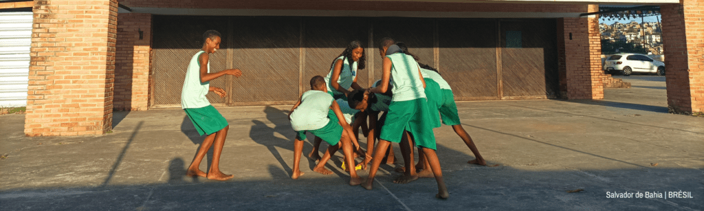 Le sport en mission humanitaire
