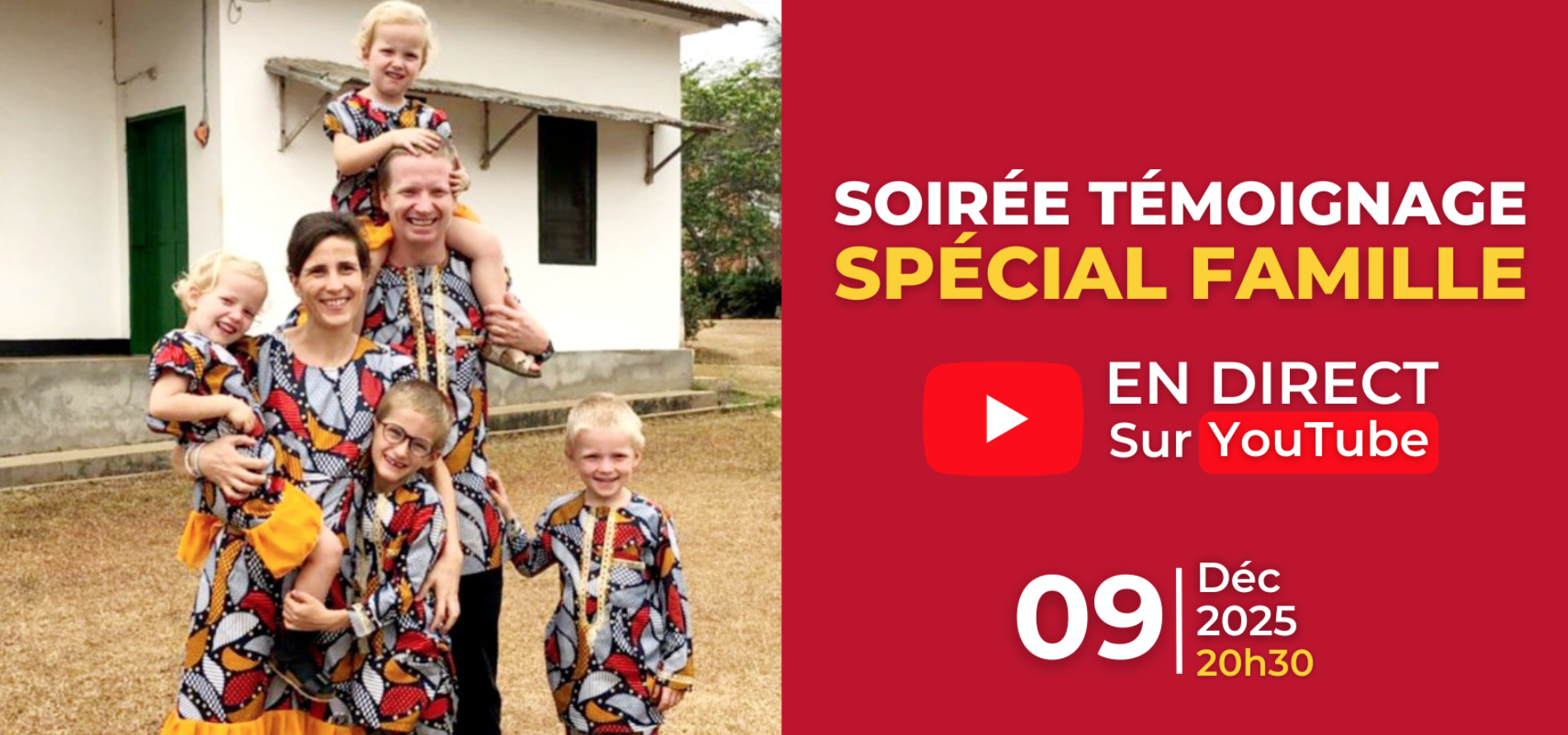 Soirée Témoignage - Spécial famille