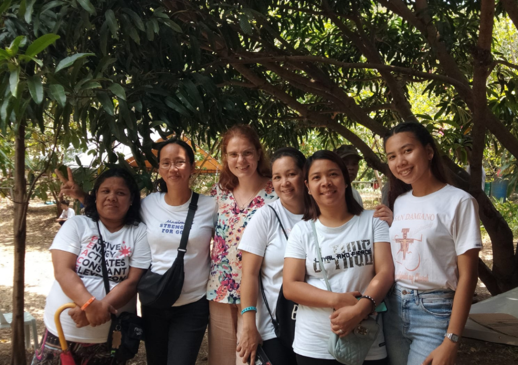 Marie, en mission Fidesco aux Phlippines