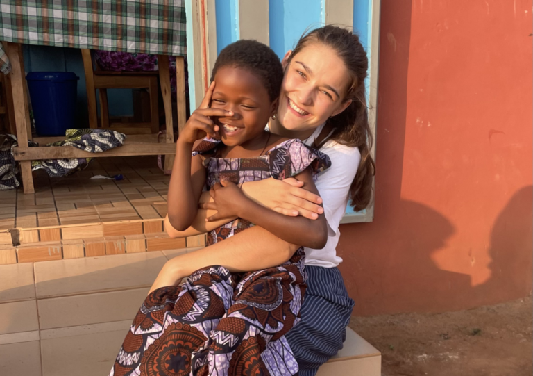 Noémie en mission au Bénin
