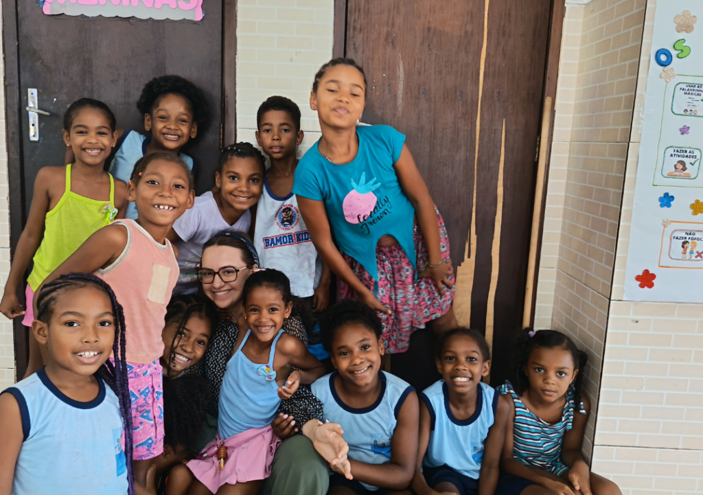 Marie, en mission au Brésil à Salvador de Bahia