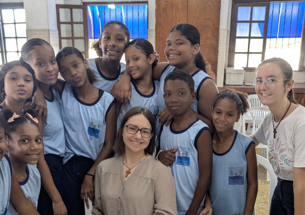 Marie, en mission au Brésil à Salvador de Bahia
