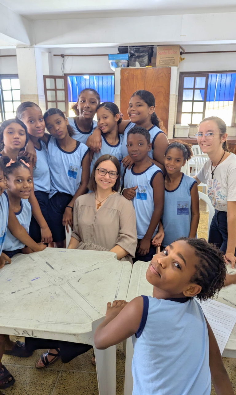 Marie, en mission au Brésil à Salvador de Bahia