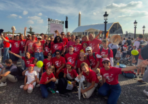 L'équipe Fidesco à la messe du pape Léon 14 à Paris
